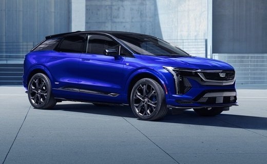 Компания Cadillac представила "заряженную" версию своего электрокроссовера Optiq - Optiq-V
