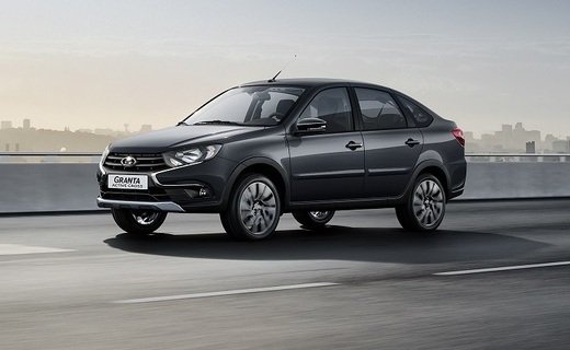 В России стартовали продажи приподнятого лифтбека Lada Granta Active Cross