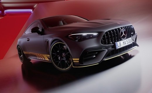 Компания Mercedes представила новую спецверсию купе и кабриолета Mercedes-AMG CLE 53 - Manufaktur Edition