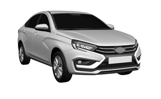 АвтоВАЗ запатентовал дизайн обновлённого седана Lada Vesta NG