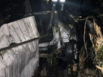 На Кубани неадекватный водитель устроил пожар в домовладении