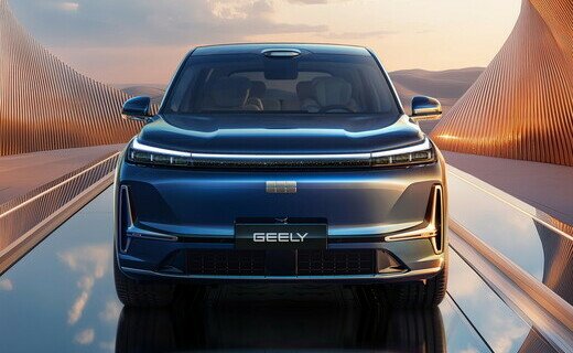 Китайская компания Geely представила на мероприятии в Милане (Италия) шестиместный флагманский кроссовер Galaxy M9