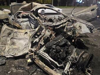 Три человека погибли в огненном ДТП в Краснодаре
