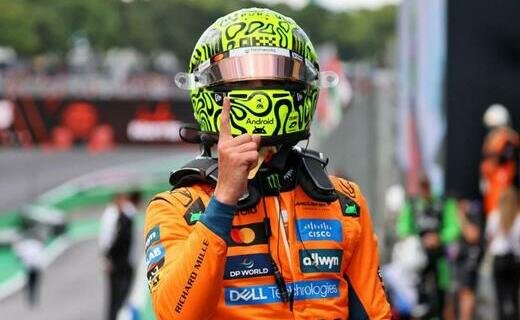 Норрис выиграл квалификацию Гран-при Сан-Паулу 2025, Антонелли и Леклер замкнули ТОП-3