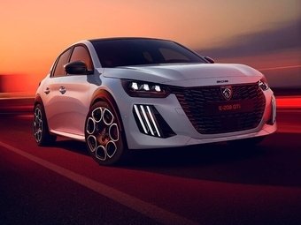 Представлен "заряженный" электрический хэтчбек Peugeot e-208 GTi