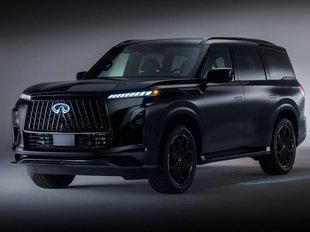 Обновленный Infiniti QX80 получил темную версию Sport