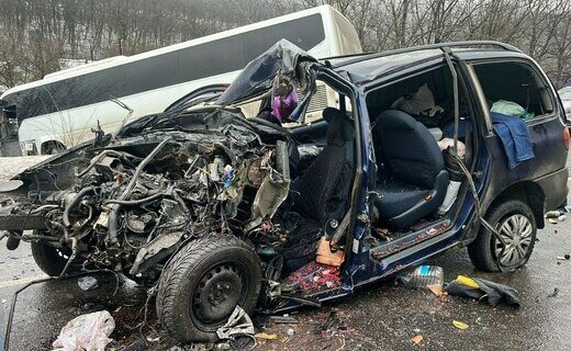 Смертельное ДТП произошло на автодороге "Краснодар - Верхнебаканский" утром 27 декабря