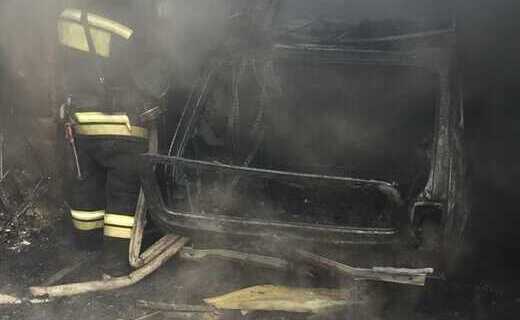 Сообщение о пожаре в столице Адыгеи поступило на пульт дежурного 22 января в 9.02