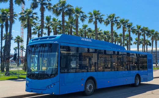 В курортном Сочи стартовала тестовая пассажирская эксплуатация новых отечественных автобусов, работающих на природном газе.