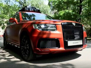 Представлены беспилотные Lada Vesta и Aurus Komendant