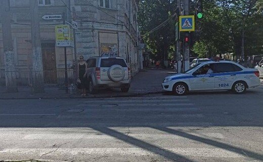 Инцидент произошёл в крымской столице на улице Карла Маркса