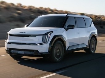 Электрокроссовер Kia EV9 получил спецверсию Nightfall Edition