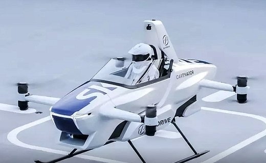 В Китае намерены до конца года начать производство летающих автомобилей