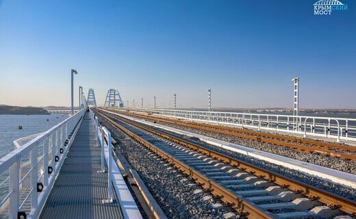 Первым по Крымскому мосту проедет поезд №7/8 "Санкт-Петербург - Севастополь"