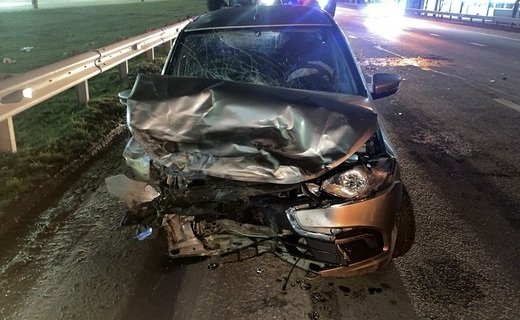 Авария, в которой пострадал несовершеннолетний пассажир иномарки, произошла в Краснодаре вечером 28 января