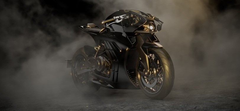 Aston Martin и Brough Superior представили первый дорожный мотоцикл - AMB 002 Roadster
