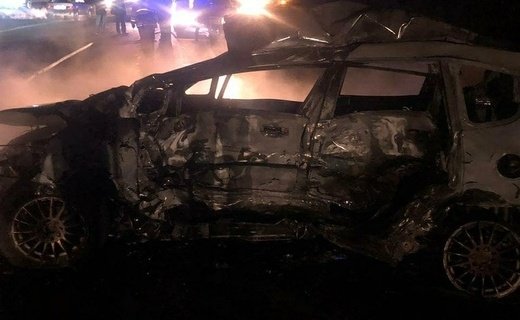Смертельная авария произошла вечером 18 января на автодороге "Новороссийск - Керчь"