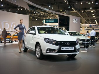 LADA Vesta CNG: больше технологий и комфорта по прежней цене