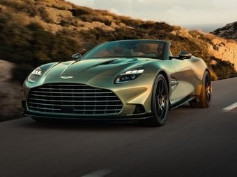 Компания Aston Martin представила 835-сильный открытый суперкар Vanquish Volante