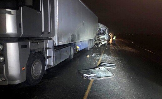 ДТП с участием общественного транспорта произошло вечером 28 января на трассе "Азов - Староминская"