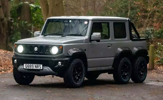 В Великобритании выставили на продажу шестиколесный Suzuki Jimny