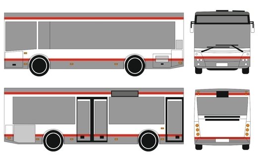 В краевой столице трамваи, автобусы и троллейбусы низкопольного типа оформят в единой цветовой гамме