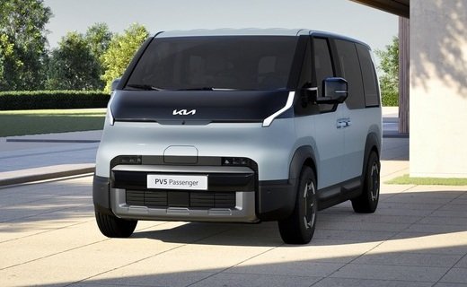 Компания Kia рассекретила экстерьер минивэна PV5