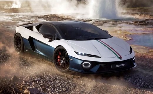 Компания Lamborghini спустя 15 лет представила автомобиль в уникальной трёхцветной версии Tricolore