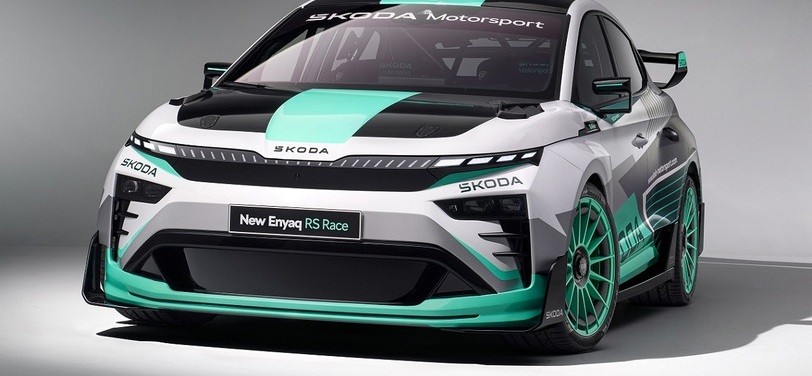 Skoda показала гоночный электрический концепт Enyaq RS Race