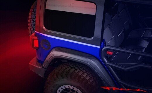 Ателье Mopar представит тюнингованный внедорожник, доработанный с помощью деталей из ассортимента Jeep Performance Parts