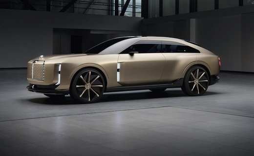 Компания Bentley представила трехдверный электрический концепт Exp 15