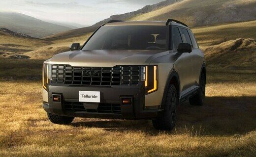 Компания Kia рассекретила внешность внедорожника Telluride второго поколения