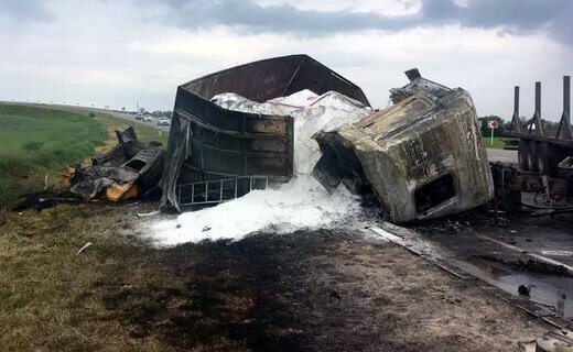 Смертельное ДТП произошло днём 1 июня на 44-м км автодороги "Егорлыкская - Сальск"