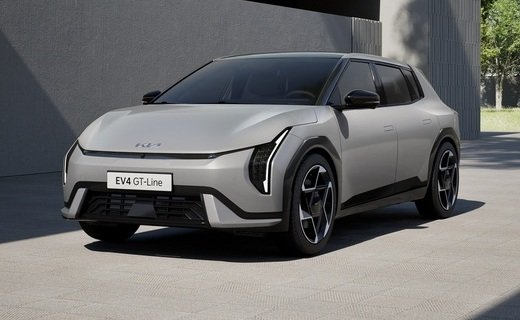 Компания Kia в преддверии Дня электромобилей (Kia EV Day), рассекретила экстерьер новой электрической модели EV4