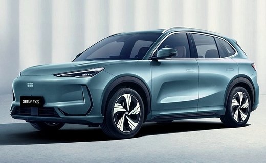 Geely представила свой первый в России электрический кроссовер EX5