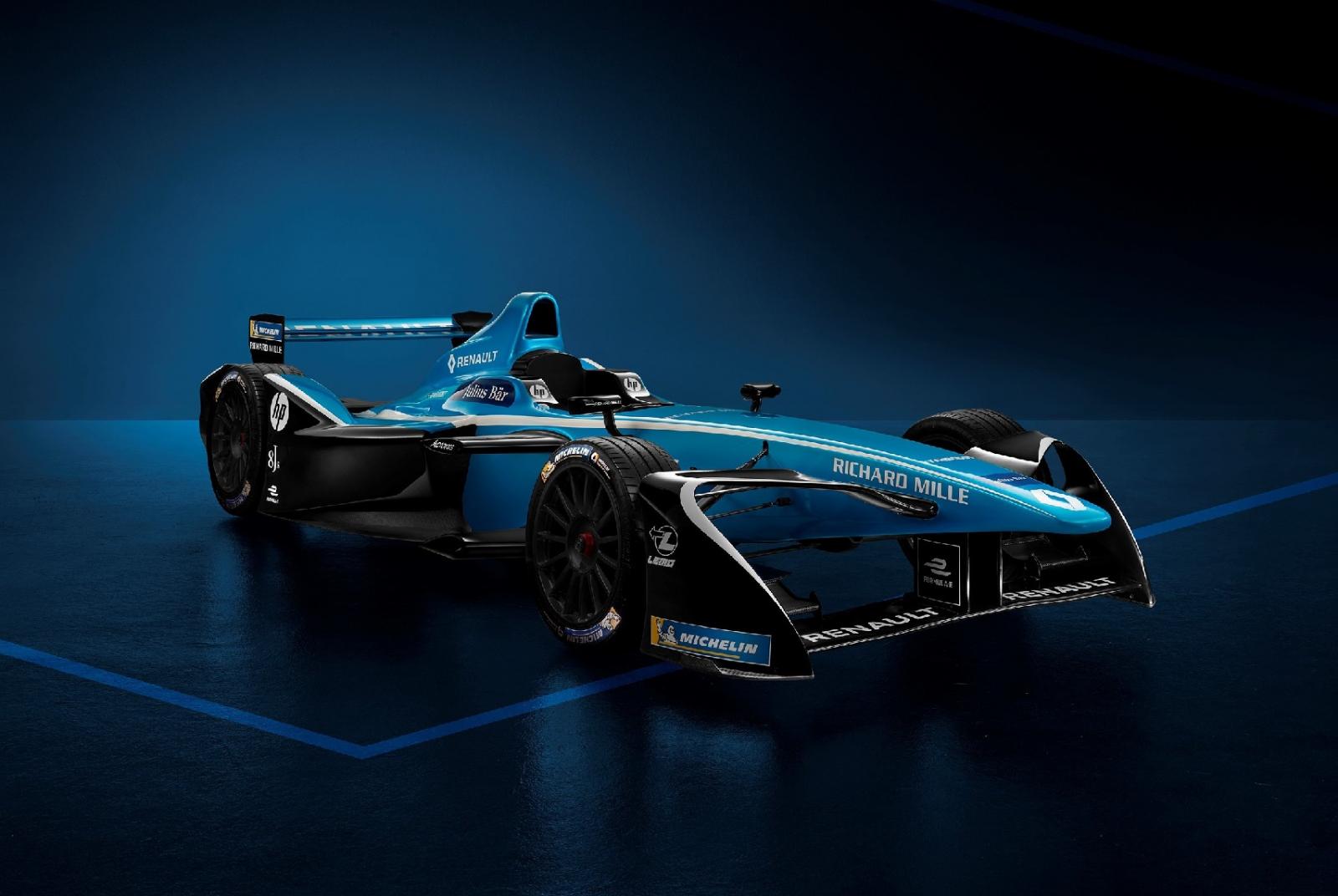 Болид Renault e.DAMS - Renault Z.E. 17 для четвёртого сезона Formula E