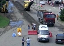 Движение транспорта на участке от улицы Васнецова до улицы Селезнёва полностью закрыто