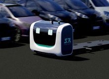Разработка французской компании Stanley Robotics — устройство, способное самостоятельно парковать автомобили