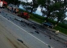 ДТП произошло вечером около 19:30 18 июня на автомобильной трассе Краснодар-Новороссийск
