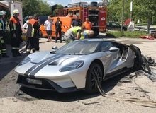 Пробег сгоревшего автомобиля стоимостью 500 тысяч евро составлял всего 70 км