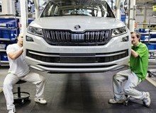С конвейера расположенного в Квасинах завода сошёл юбилейный Kodiaq