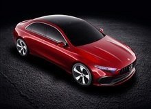 На автосалоне в Шанхае немцы показали концепт Mercedes Concept A Sedan