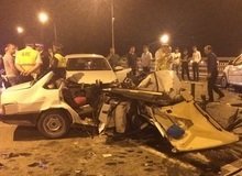 Ночью 16 июня в Адлерском районе Сочи автомобиль ВАЗ-21099, уходя от погони, врезался в такси Renault Logan