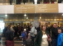 Из-за наводнения в Туапсинском районе на вокзале