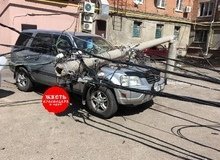 Инцидент произошел сегодня днем на перекрестке улиц Коммунаров и Одесская