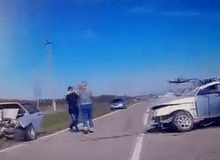 В воскресенье, 14 октября, под станицей Черниговской произошло страшное ДТП
