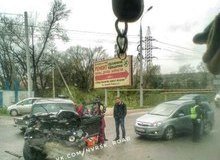 Водитель легковушки отправлен в реанимацию