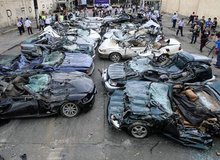 Общая суммарная стоимость уничтоженных автомобилей — 1,2 миллиона долларов