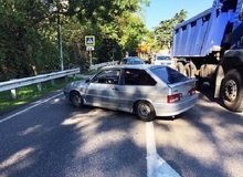 ДТП произошло в Адлерском районе курорта утром 20 сентября