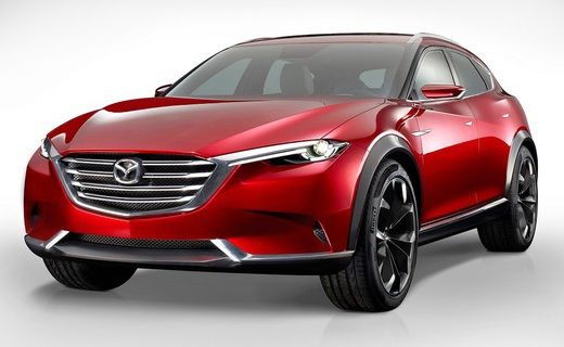 Mazda показала концептуальный кроссовер KOERU.